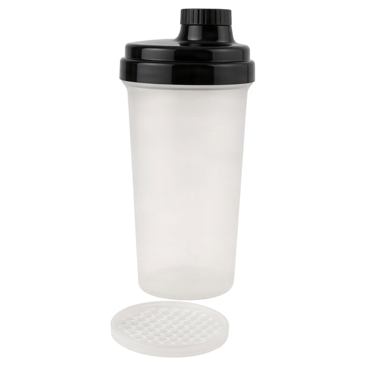 Amber Fight Gear The Ultimate Shaker With Cap No. 4, Smooth Supplement Mixing, Convenient Storage, Efficient Lump-Breaking Net, and Durable Design, Black