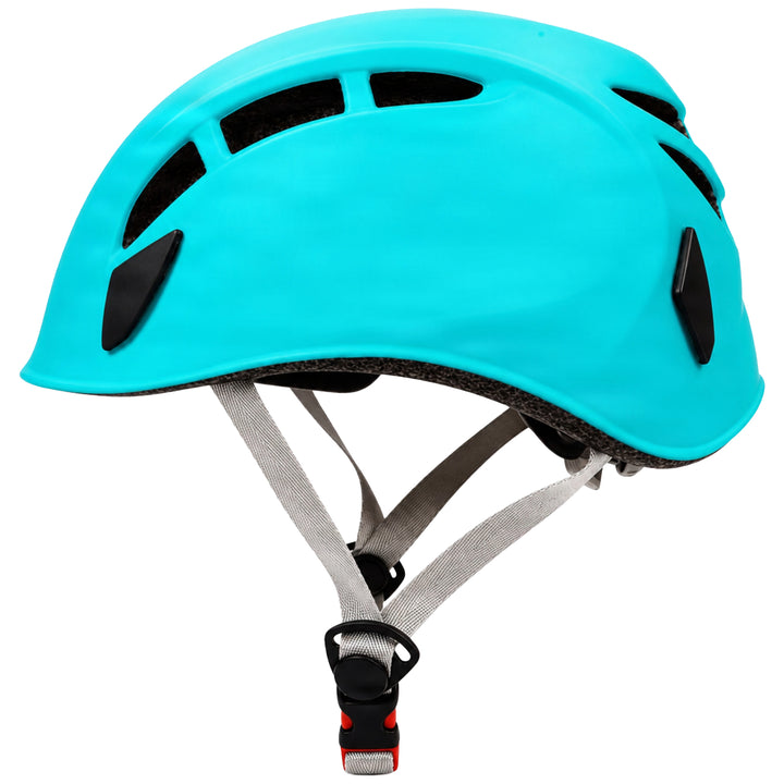 Amber Sporting Goods Alpine Caving Climbing Helmet with Headlamp Attachments