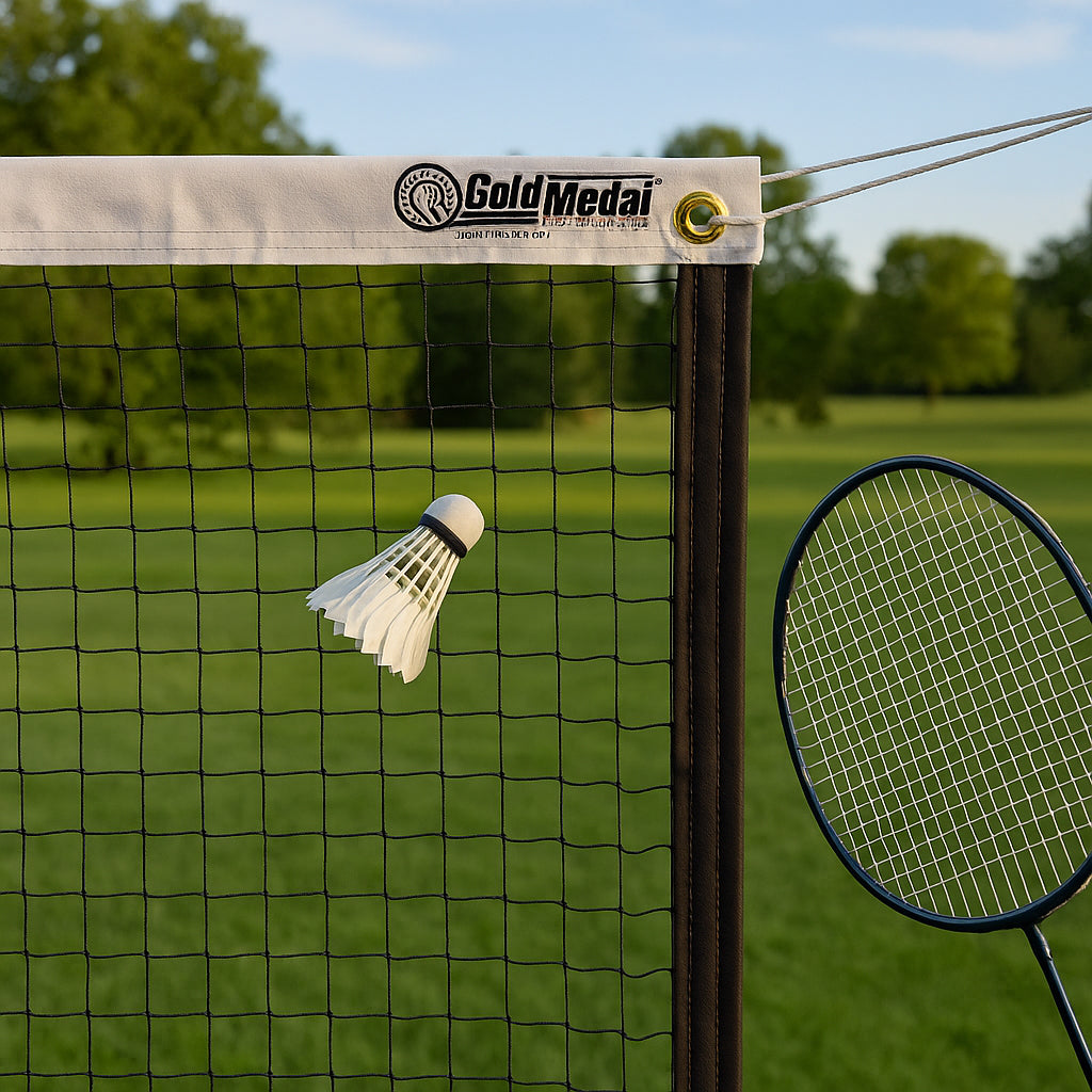 MacGregor Collegiate Tournament Badminton Net with Cable