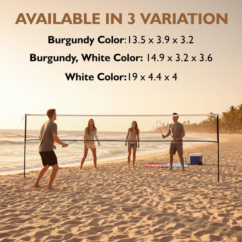 MacGregor Collegiate Tournament Badminton Net with Cable