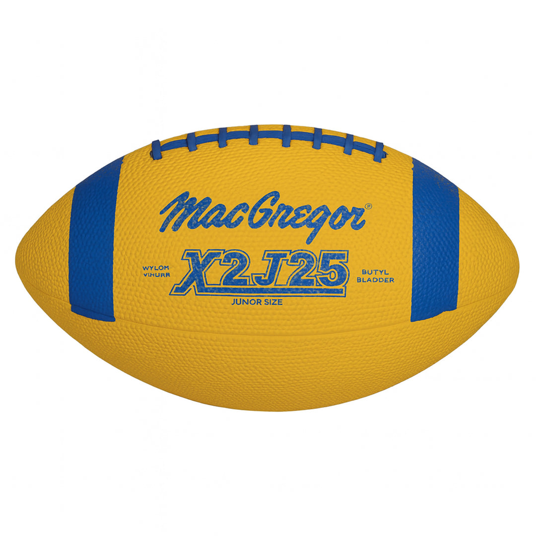 MacGregor Junior Size Rubber Football - Youth &amp; Recreation