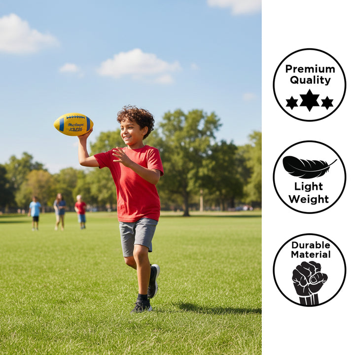 MacGregor Junior Size Rubber Football - Youth &amp; Recreation