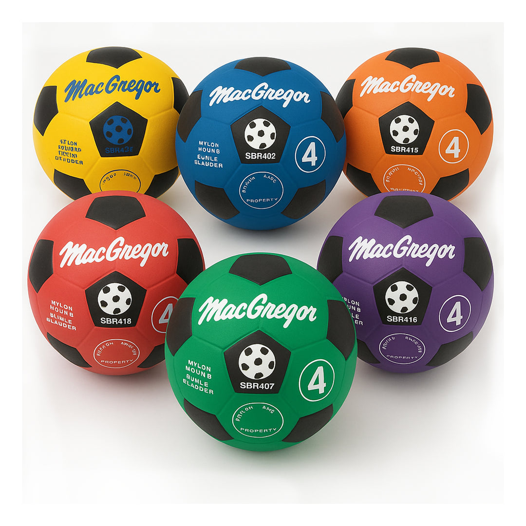MacGregor Rubber Soccer Ball - Size 4 - Youth &amp; Recreation