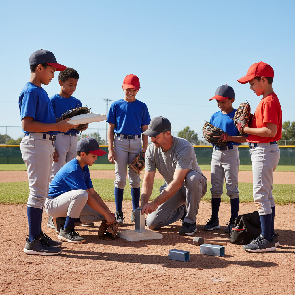 MacGregor Steel Ground Anchors for Baseball Bases (Set of 3)