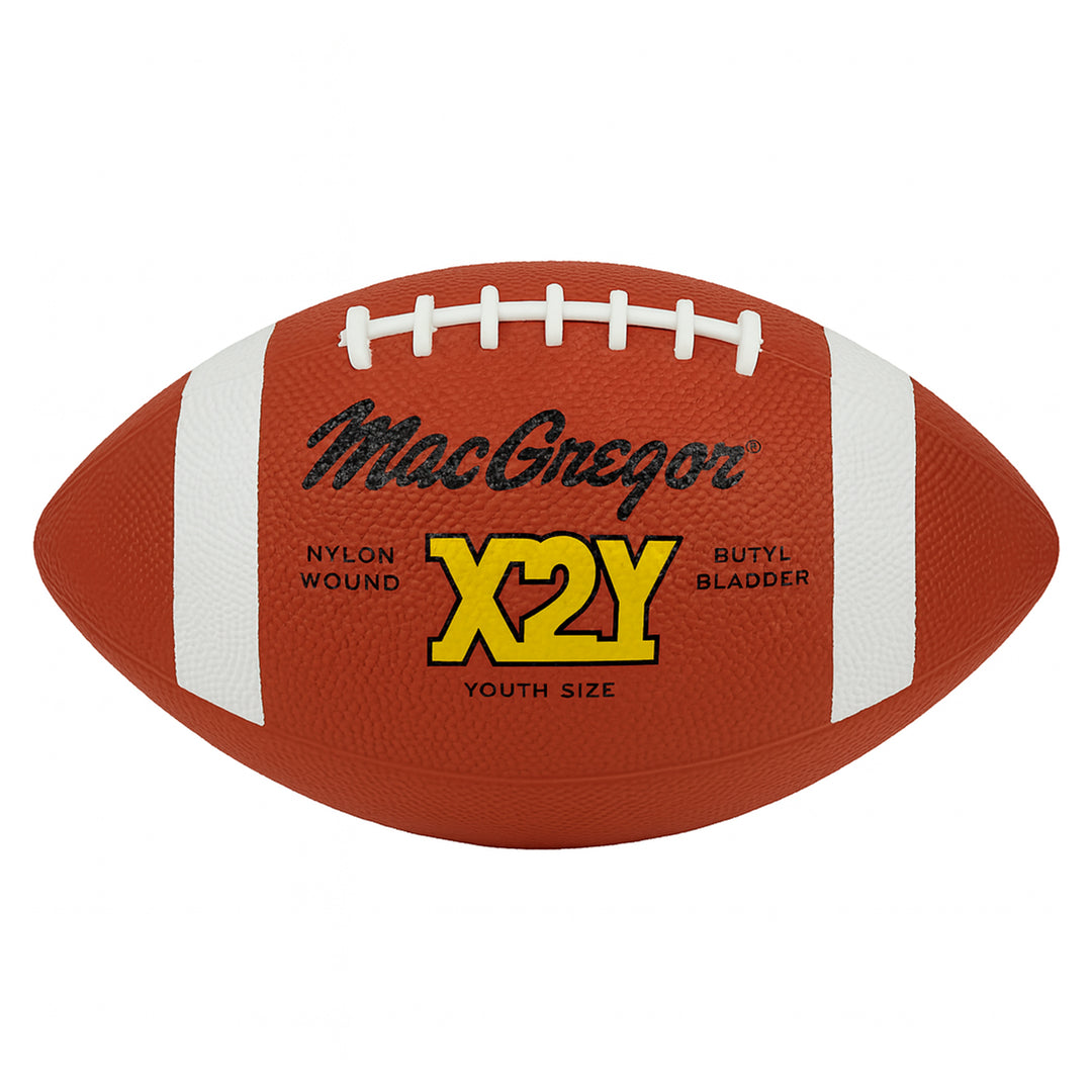 MacGregor X2Y Youth Rubber Football - All-Weather
