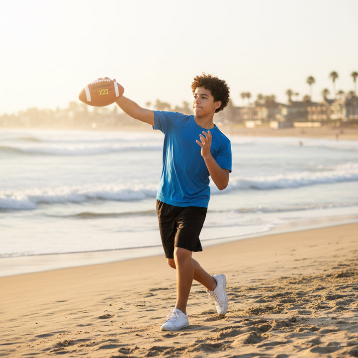 MacGregor X2Y Youth Rubber Football - All-Weather