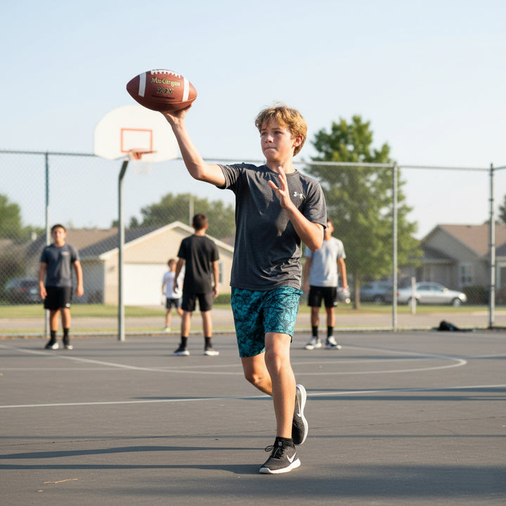 MacGregor X2Y Youth Rubber Football - All-Weather