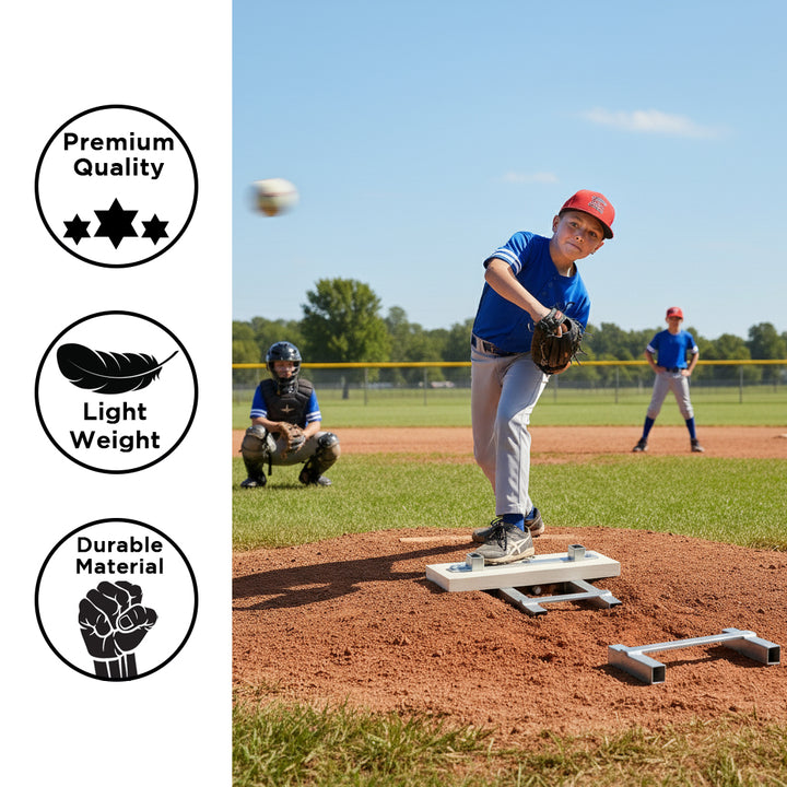 MacGregor Youth Pitchers Plate and Anchor System - Semi-Permanent