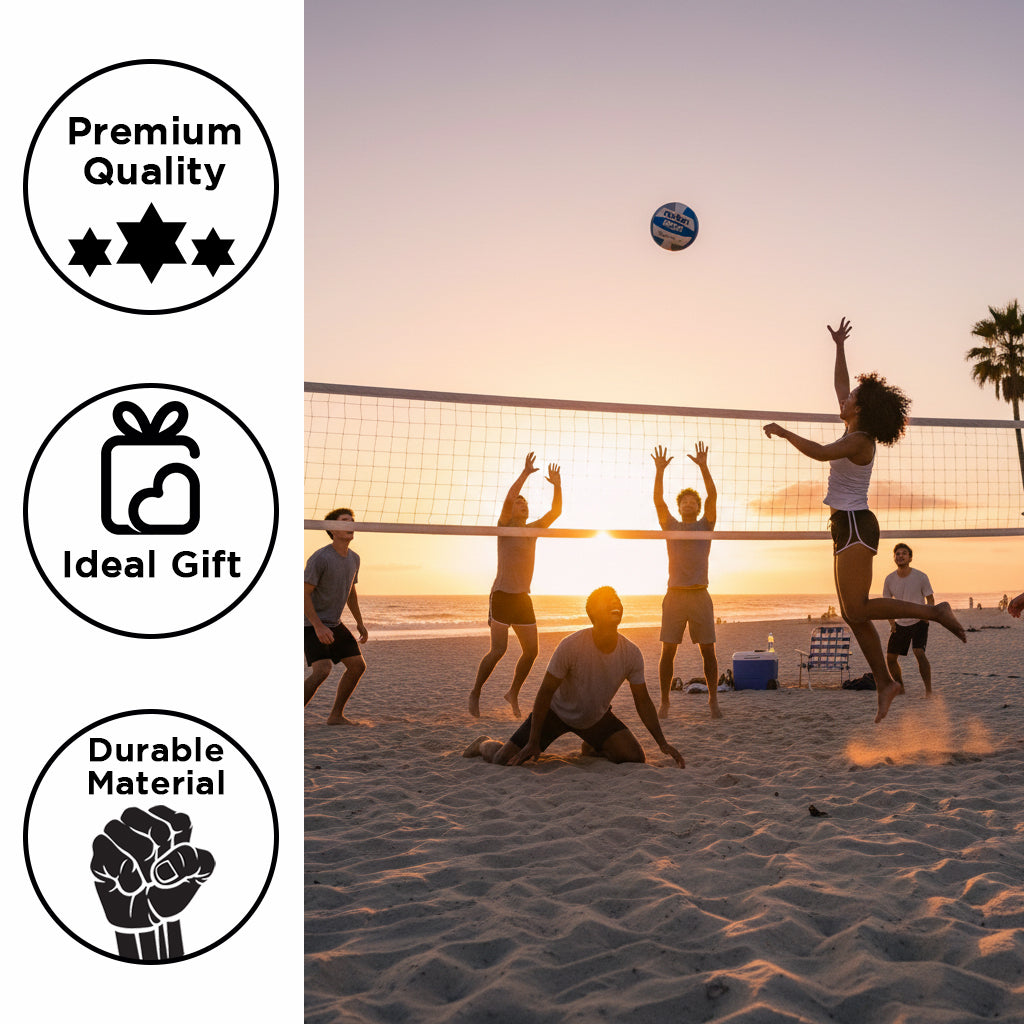 Molten Super Touch Official NCAA Volleyball - Premium Leather