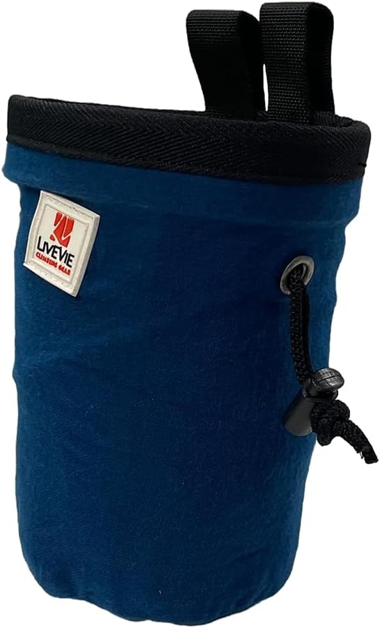 Amber Fight Gear Ultralight Cotton Chalk Bag with Cinch Closure