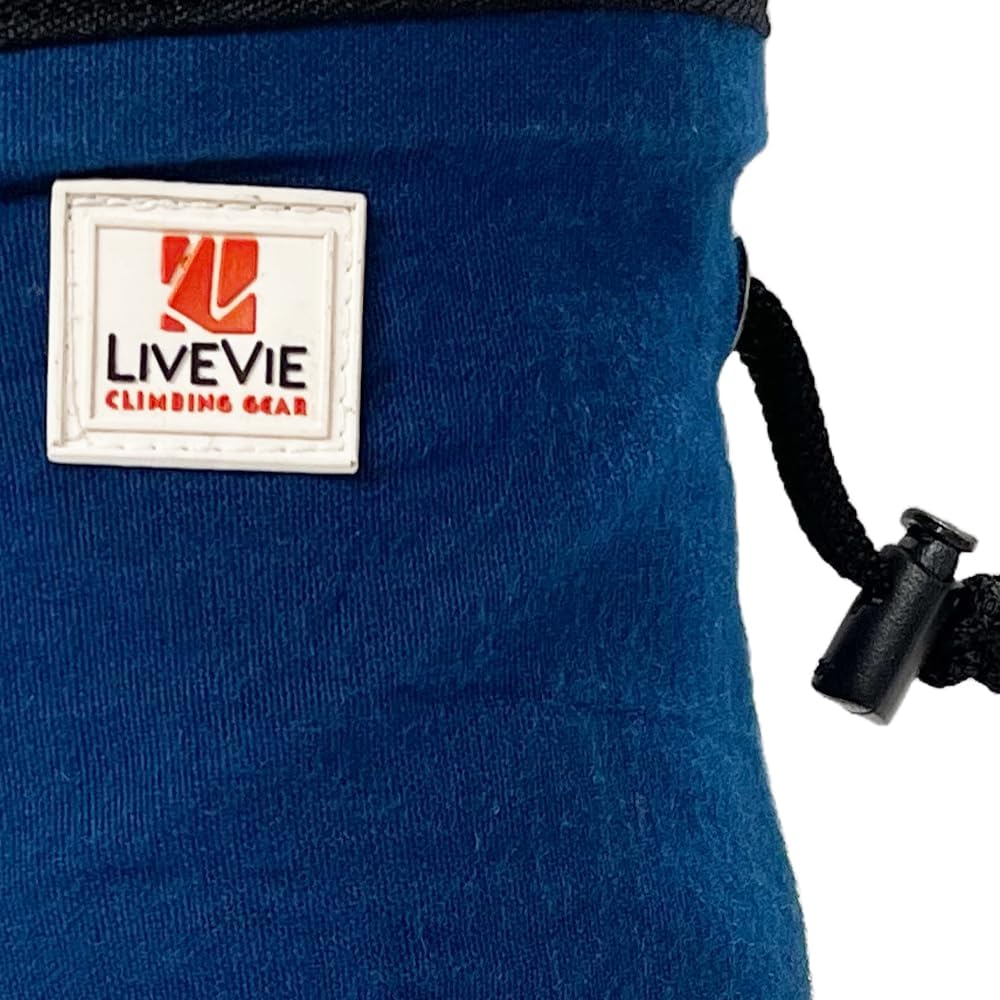 Amber Fight Gear Ultralight Cotton Chalk Bag with Cinch Closure