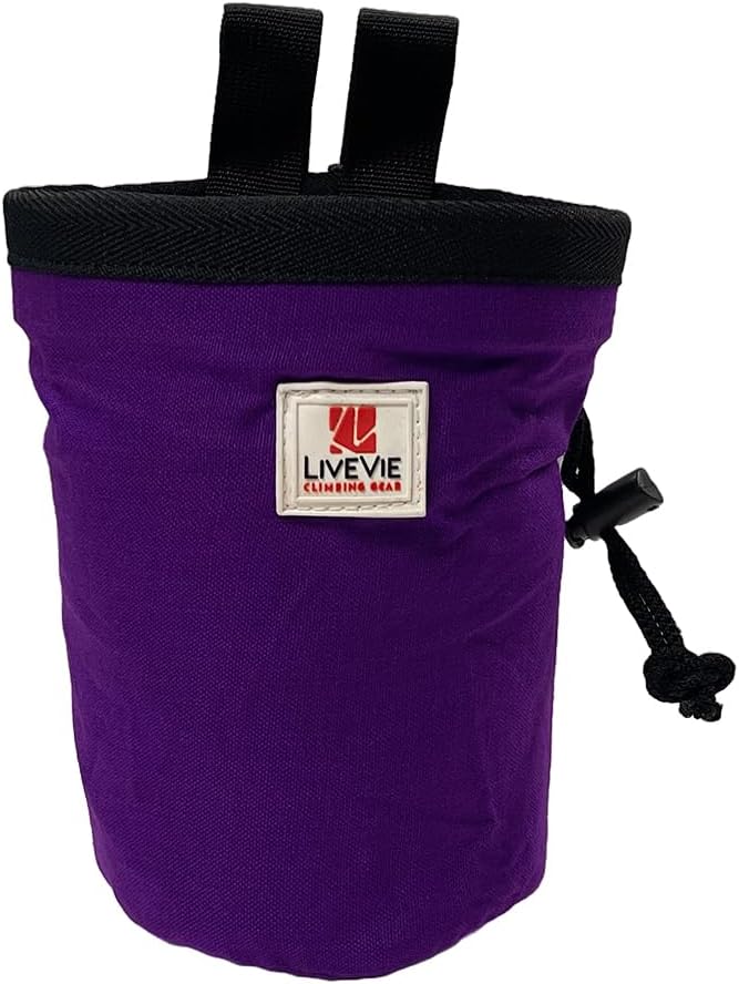 Amber Fight Gear Ultralight Cotton Chalk Bag with Cinch Closure