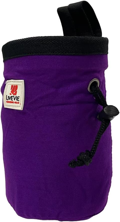 Amber Fight Gear Ultralight Cotton Chalk Bag with Cinch Closure