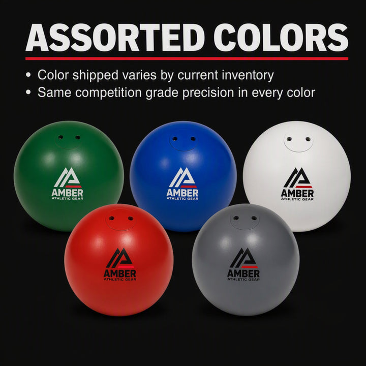 Amber Athletic Gear Cast Iron Shot Put Track and Field Weights