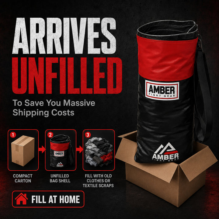 Premium ToughTek Heavy Bag for Boxing, MMA, Muay Thai &amp; Fitness ? Durable Punching Bag for Contact Sports Training, Filled