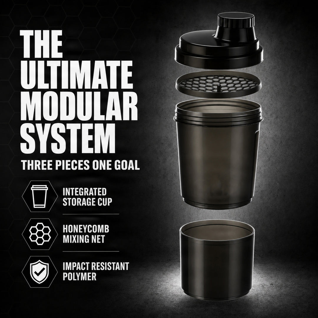 Amber Athletic Gear Super Shaker Glass Small with Storage Cap