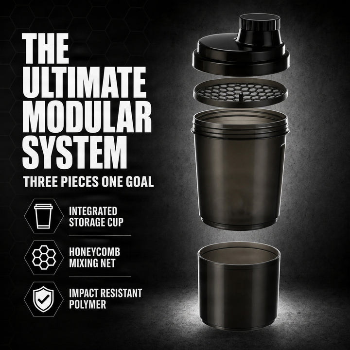 Amber Athletic Gear Super Shaker Glass Small with Storage Cap