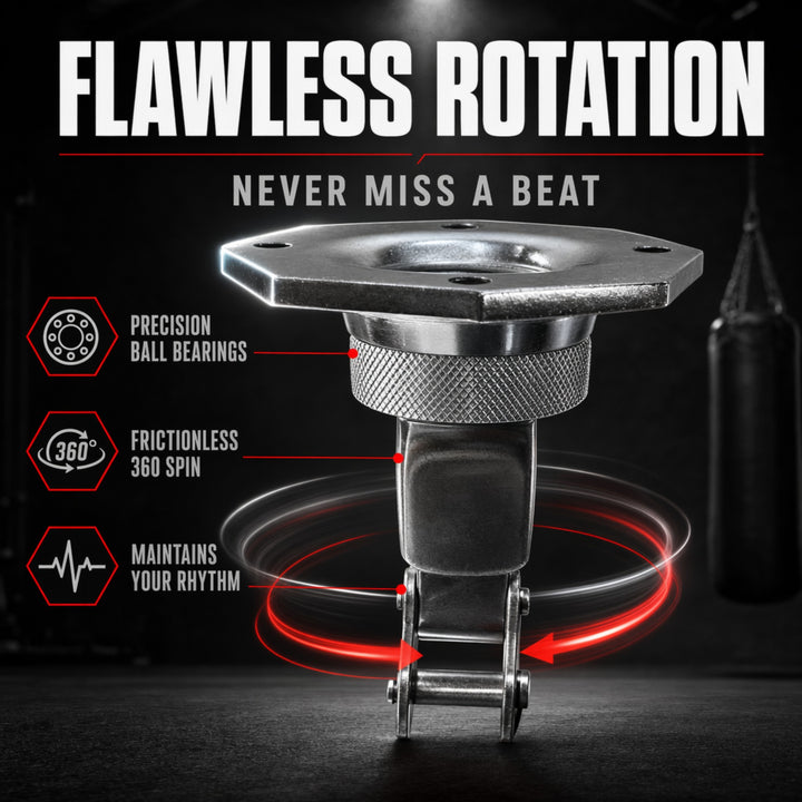 Amber Fight Gear Swivel with Ball Bearings, Precision-Crafted, Gym Essential for Professional and Home Workouts - Durable Design for Optimal Training, Compatible with Any Speed Bag