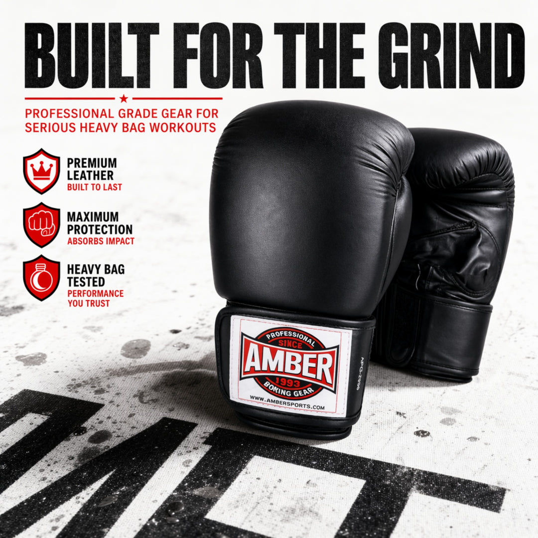 Ultimate Professional Bag Gloves Unleash Your Boxing Potential with Premium Leather Mitt-Style Gloves for Speed, Power, and Durability