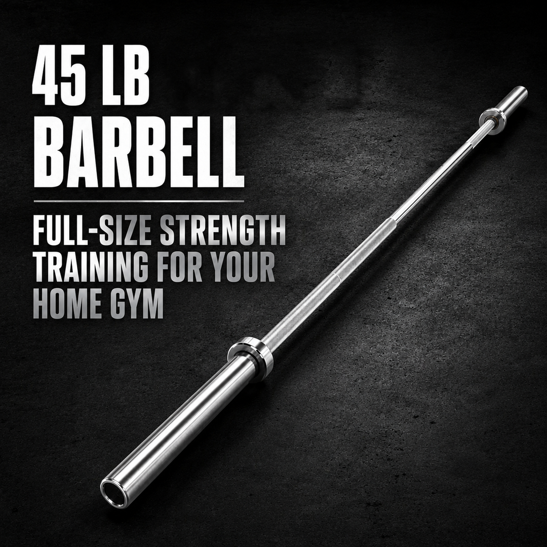 Amber Fight Gear 86 Inch Alloy Steel Weightlifting Barbell Bar