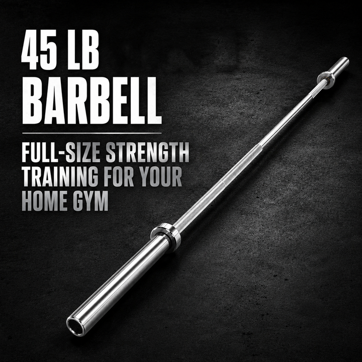 Amber Fight Gear 86 Inch Alloy Steel Weightlifting Barbell Bar
