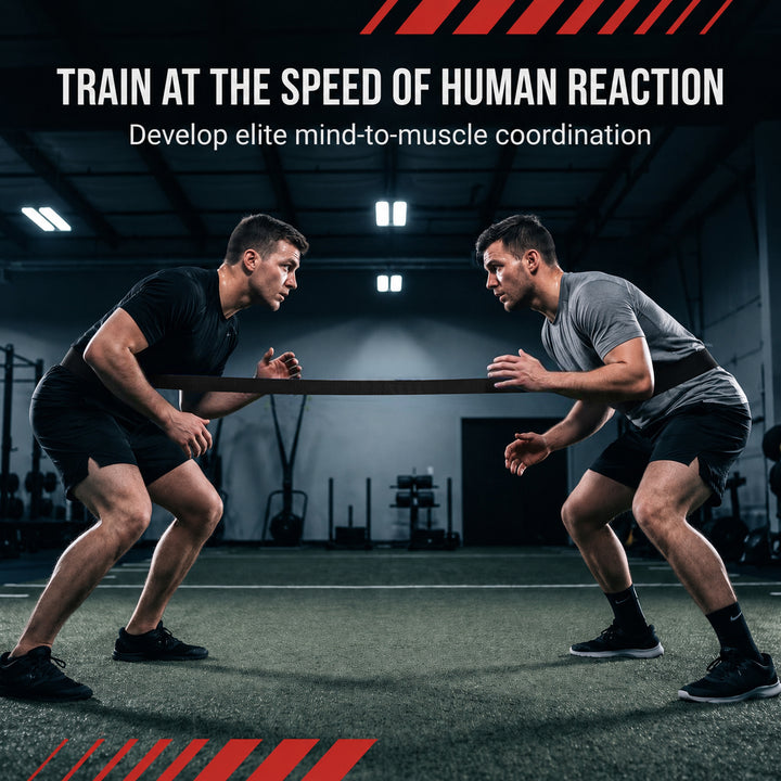 Reaction Belt for 2 ? Speed &amp; Agility Training Harness, Multi-Sport Resistance Trainer for Soccer, Football, Baseball, Hockey &amp; Track Athletes