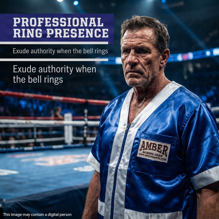 Satin Boxing Cornerman&
