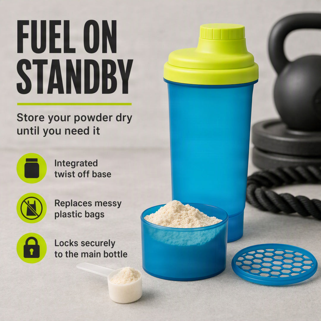 Amber Athletic Gear Super Shaker Glass Small with Storage Cap