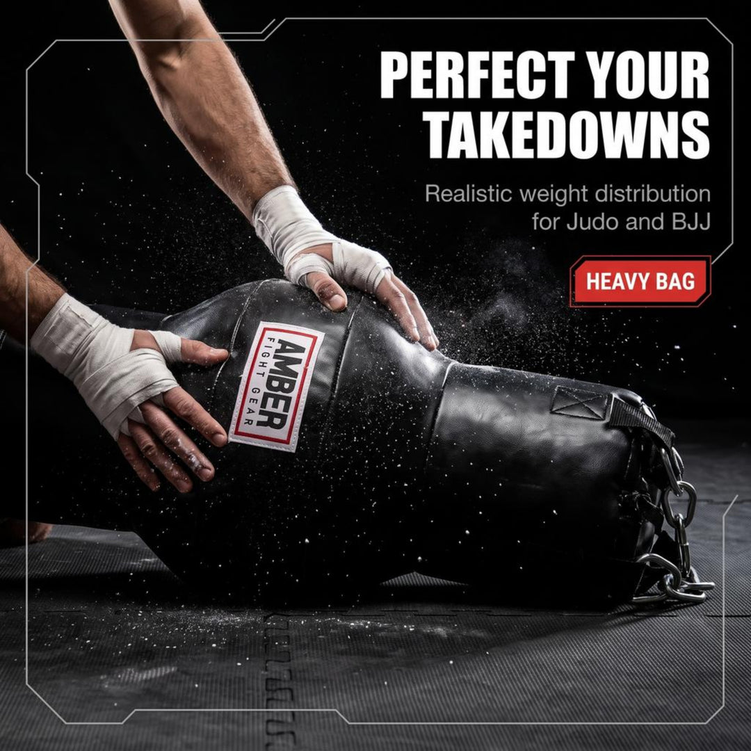MMA Throwing Dummy, Triple Reinforced Durability, Realistic Training Experience, and Versatile for All Skill Levels - Perfect for MMA, Judo, and Brazilian Jiu-Jitsu Training, Filled