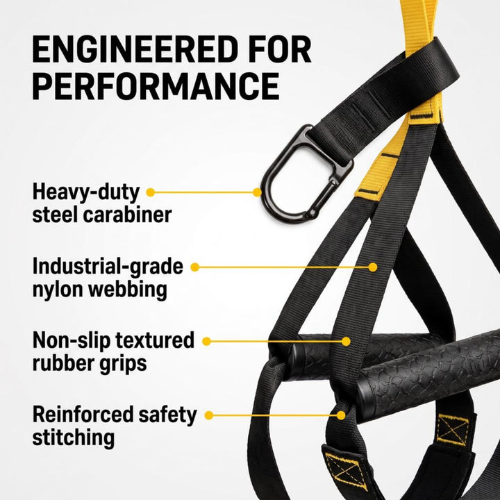 Ultimate Bodyweight Resistance Training Kit - Build Muscle, Burn Fat, Enhance Flexibility