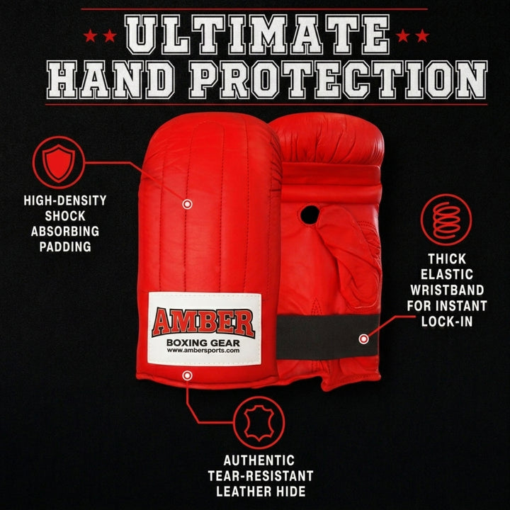 Extreme Boxing Bag Gloves Premium Quality Leather, Enhanced Protection, Comfort Fit, Versatile Use, Professional-Grade Performance