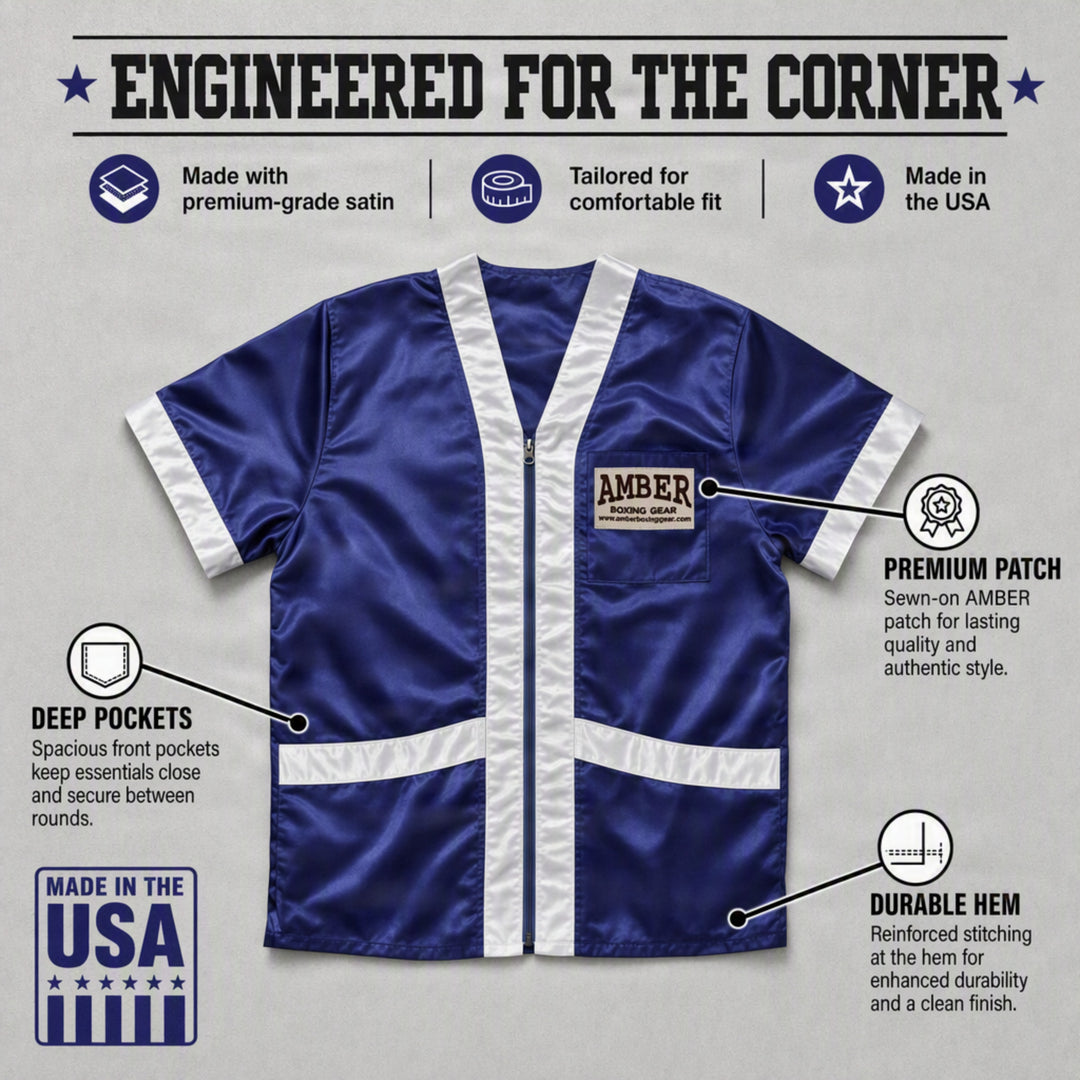 Satin Boxing Cornerman&