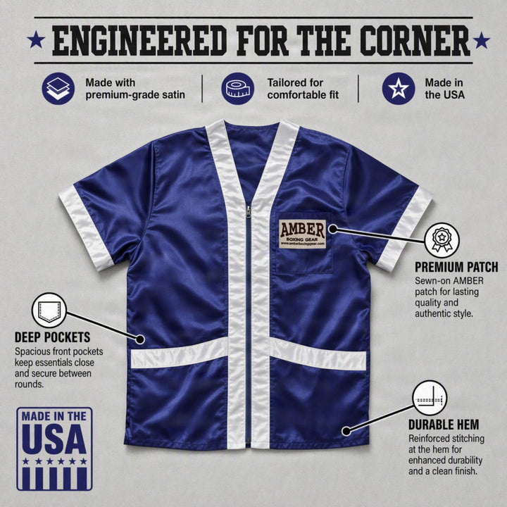 Satin Boxing Cornerman&