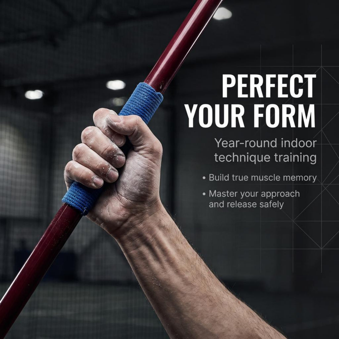 Precision Trident Rubber Tip Javelin for Safe &amp; Effective Throws, Ideal for High School &amp; College Athletes, Great for Technique Improvement, 800 &amp; 600 Grams, Color May Vary