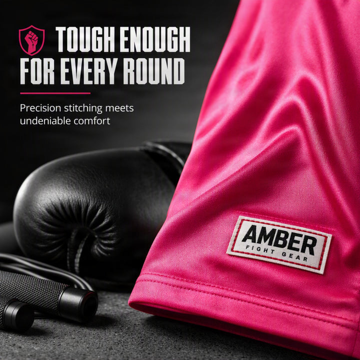 Amber Fight Gear Premium Satin Boxing Jersey Tank Top, Multiple Colors &amp; Sizes