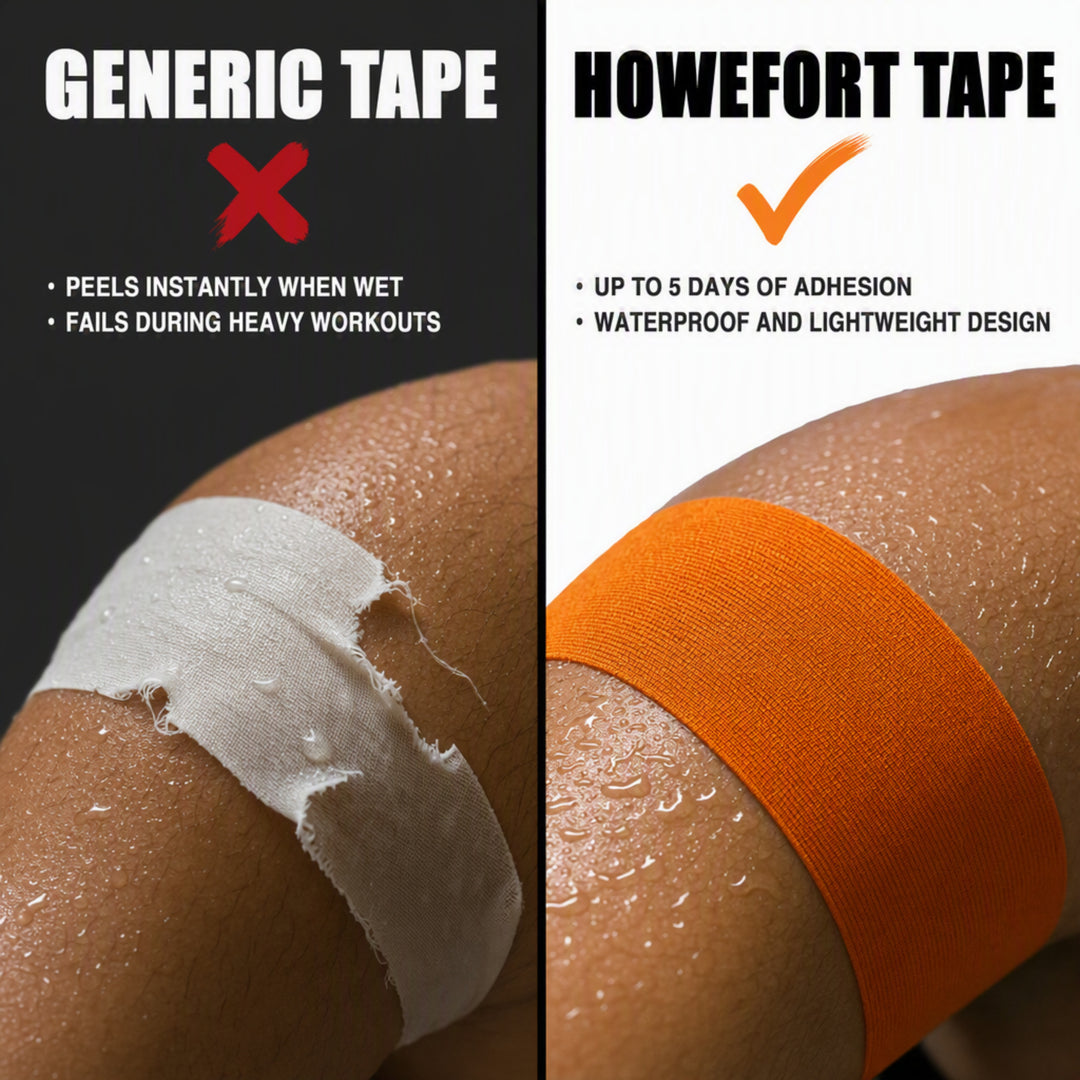 Ultimate Performance Kinesiology Tape: Support, Stabilize, and Recover Best for Athletes and Rehabilitation, 2" x 16ft Orange