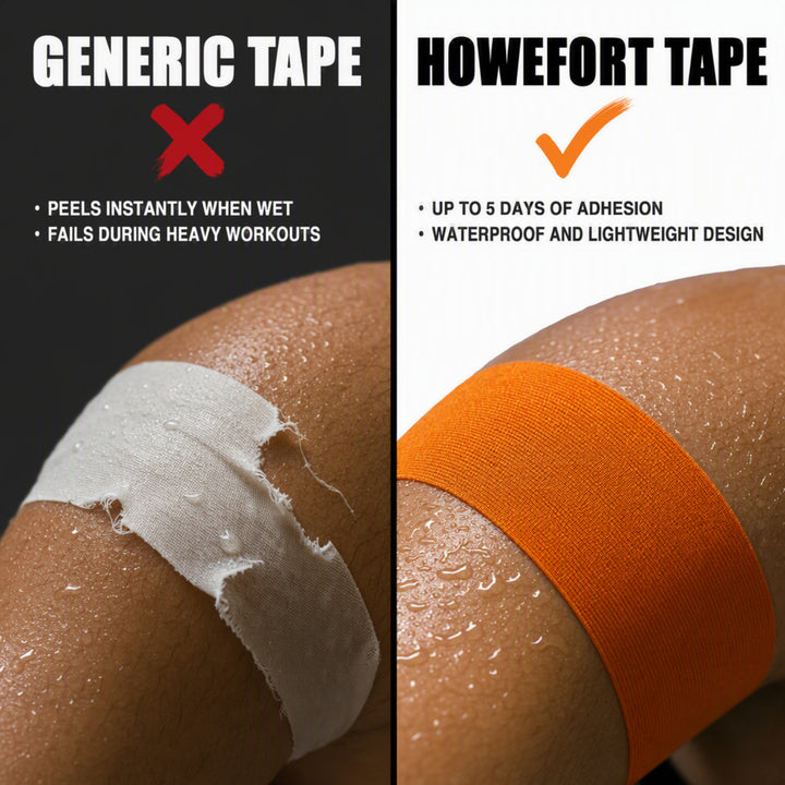 Ultimate Performance Kinesiology Tape: Support, Stabilize, and Recover Best for Athletes and Rehabilitation, 2" x 16ft Orange