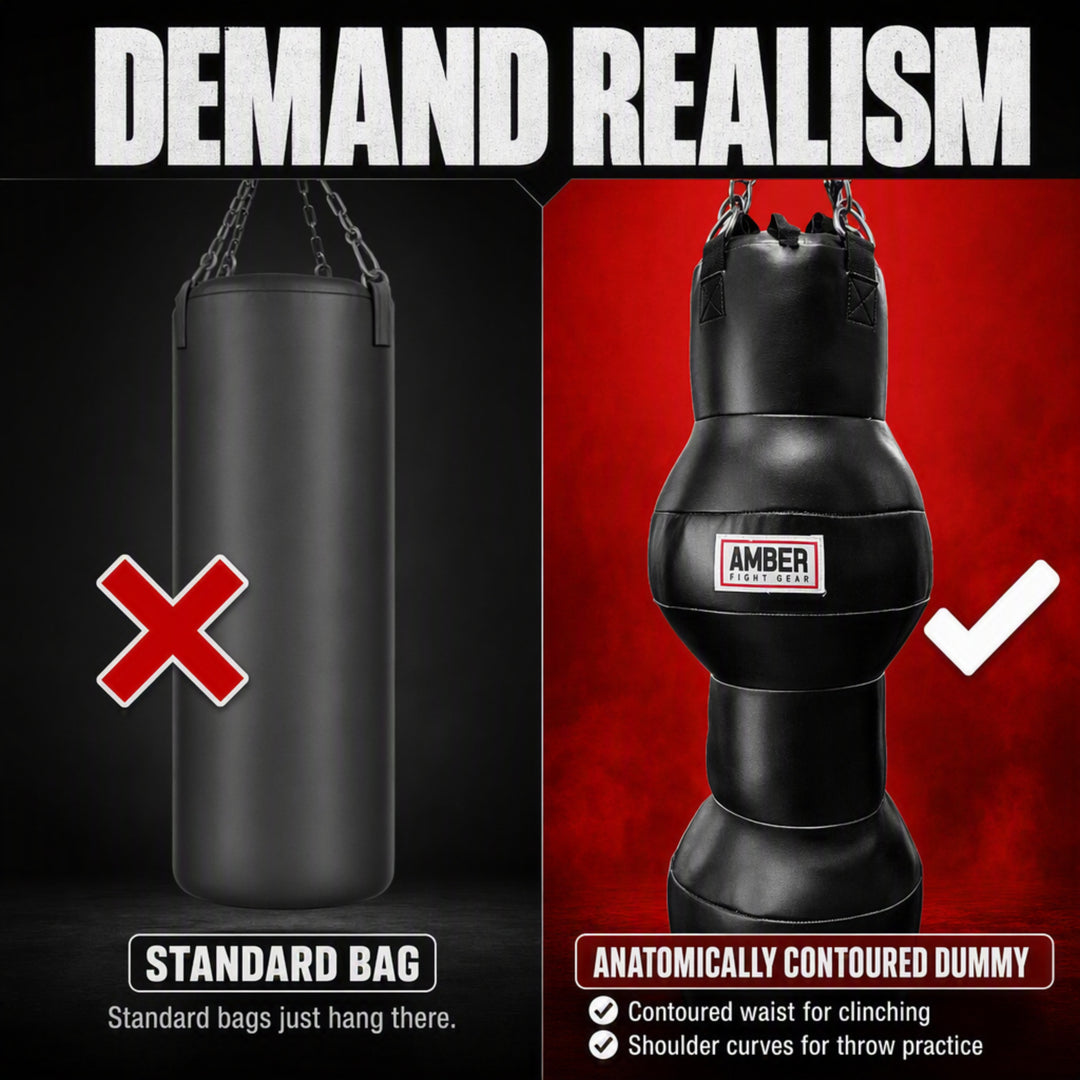 MMA Throwing Dummy, Triple Reinforced Durability, Realistic Training Experience, and Versatile for All Skill Levels - Perfect for MMA, Judo, and Brazilian Jiu-Jitsu Training, Filled
