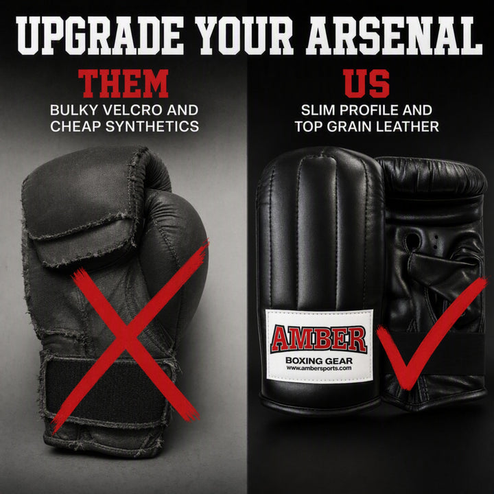 Extreme Boxing Bag Gloves Premium Quality Leather, Enhanced Protection, Comfort Fit, Versatile Use, Professional-Grade Performance