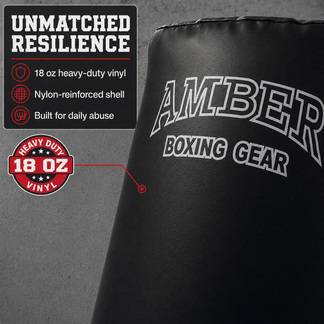 Amber Fight Gear Thai PowerKick Shield - A Revolutionary Training Companion for Perfecting Kicks for Boxing, Mauy Thai and Other Martial Arts