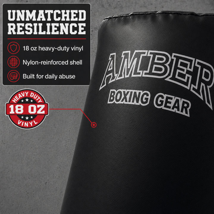 Amber Fight Gear Thai PowerKick Shield - A Revolutionary Training Companion for Perfecting Kicks for Boxing, Mauy Thai and Other Martial Arts