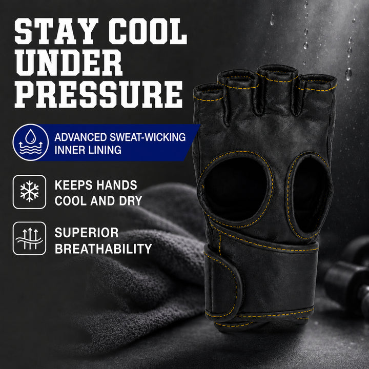 Ultimate Performance Boxing Gloves Unmatched Power, Precision, Durability, and Comfort in The Ring, Black, Large