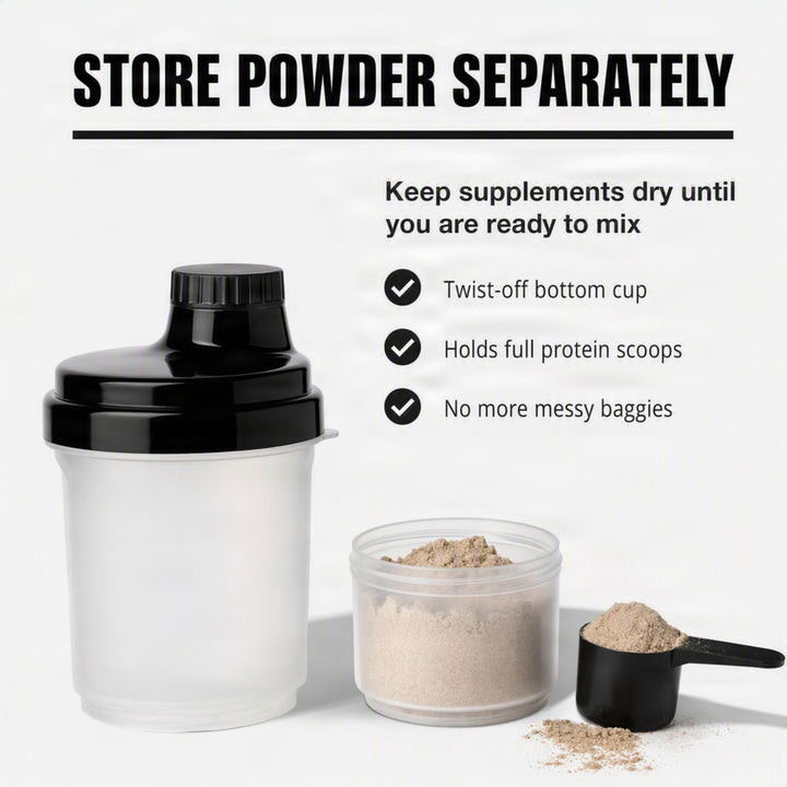 Amber Athletic Gear Super Shaker Glass Small with Storage Cap