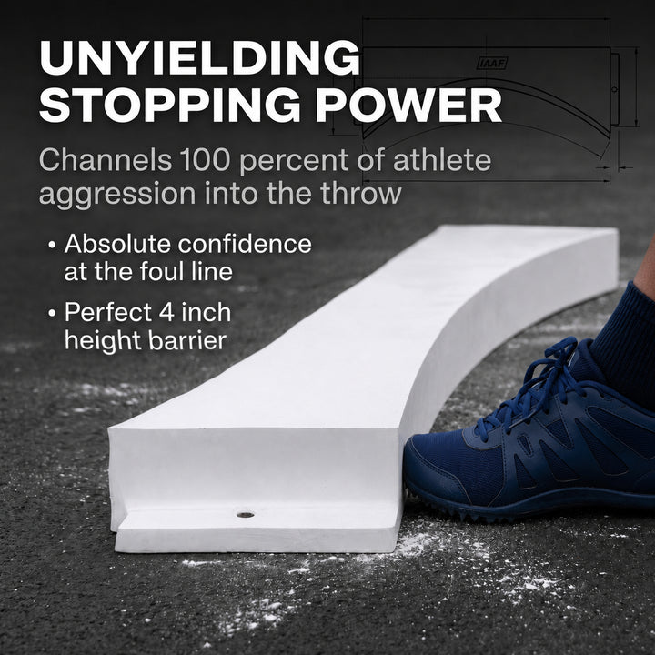 Amber Athletic Gear Aluminum Toe Board