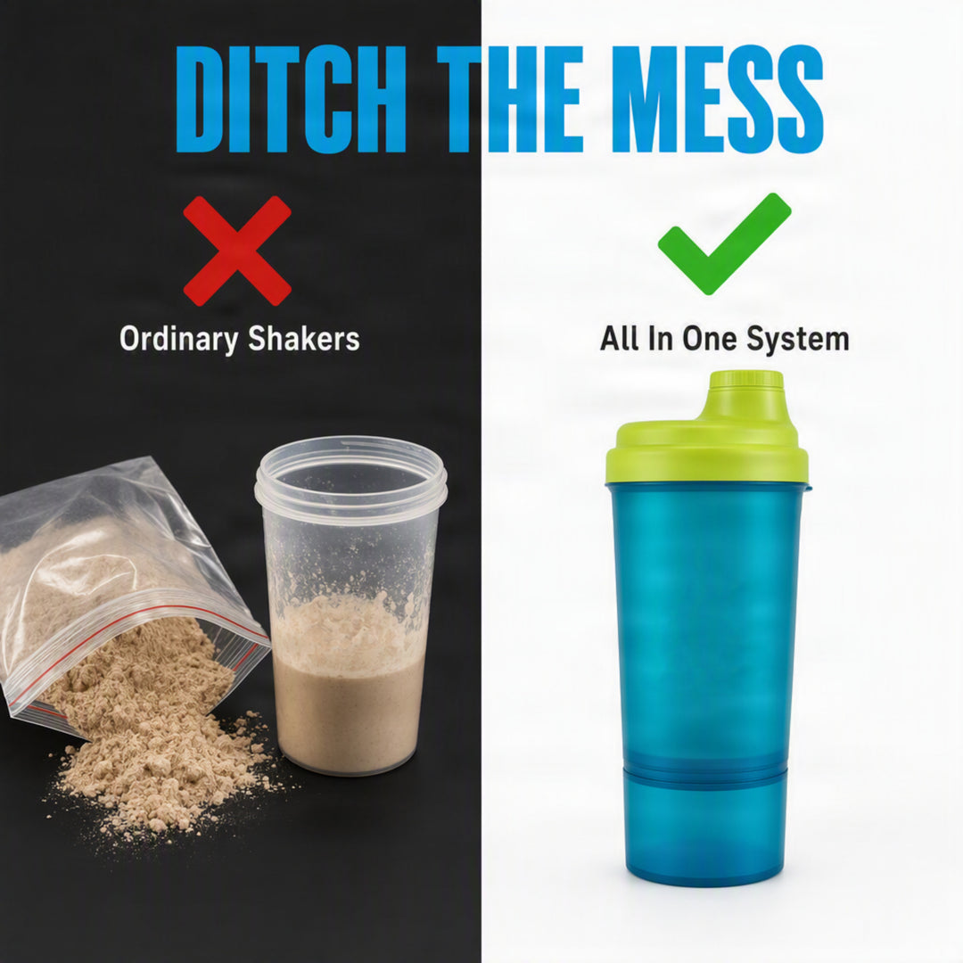Amber Athletic Gear Super Shaker Glass Small with Storage Cap