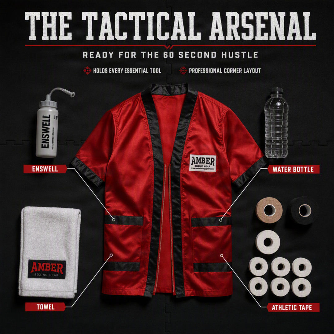 Satin Boxing Cornerman&