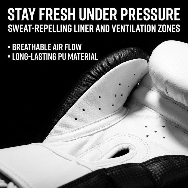 The Champ Fight Gear Alpha Series Boxing Gloves with Wrist Support for Boxing Kickboxing Muay Thai Training or Sparring Punching Bag Mitts