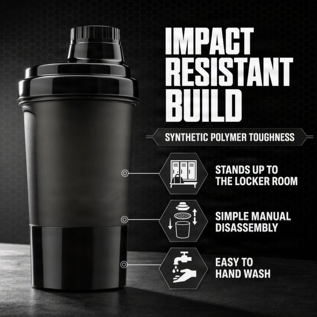 Amber Athletic Gear Super Shaker Glass Small with Storage Cap