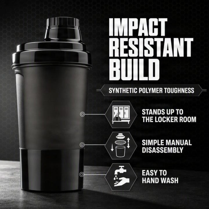 Amber Athletic Gear Super Shaker Glass Small with Storage Cap