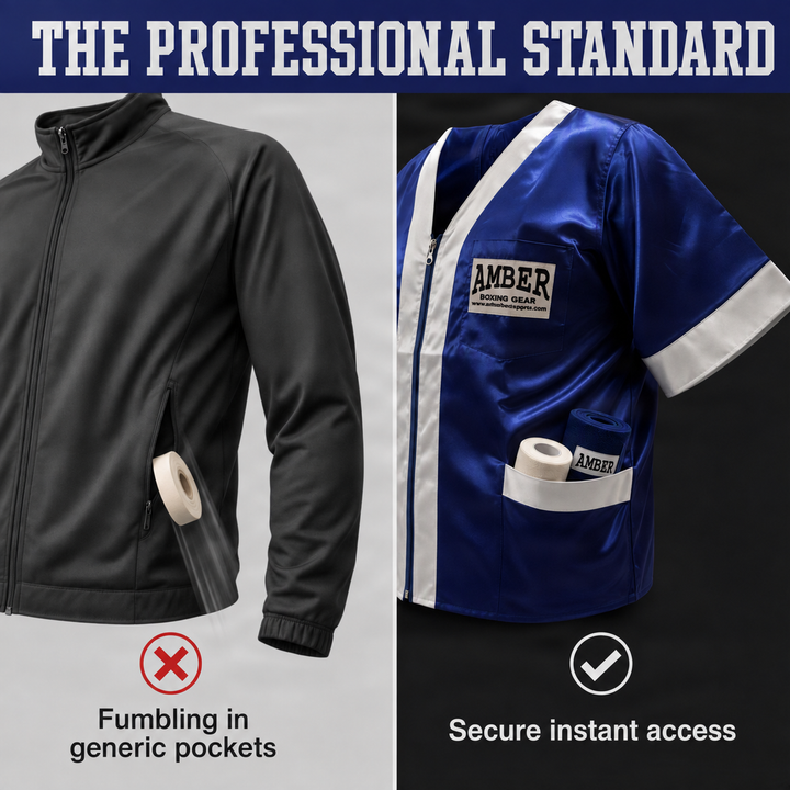 Satin Boxing Cornerman&